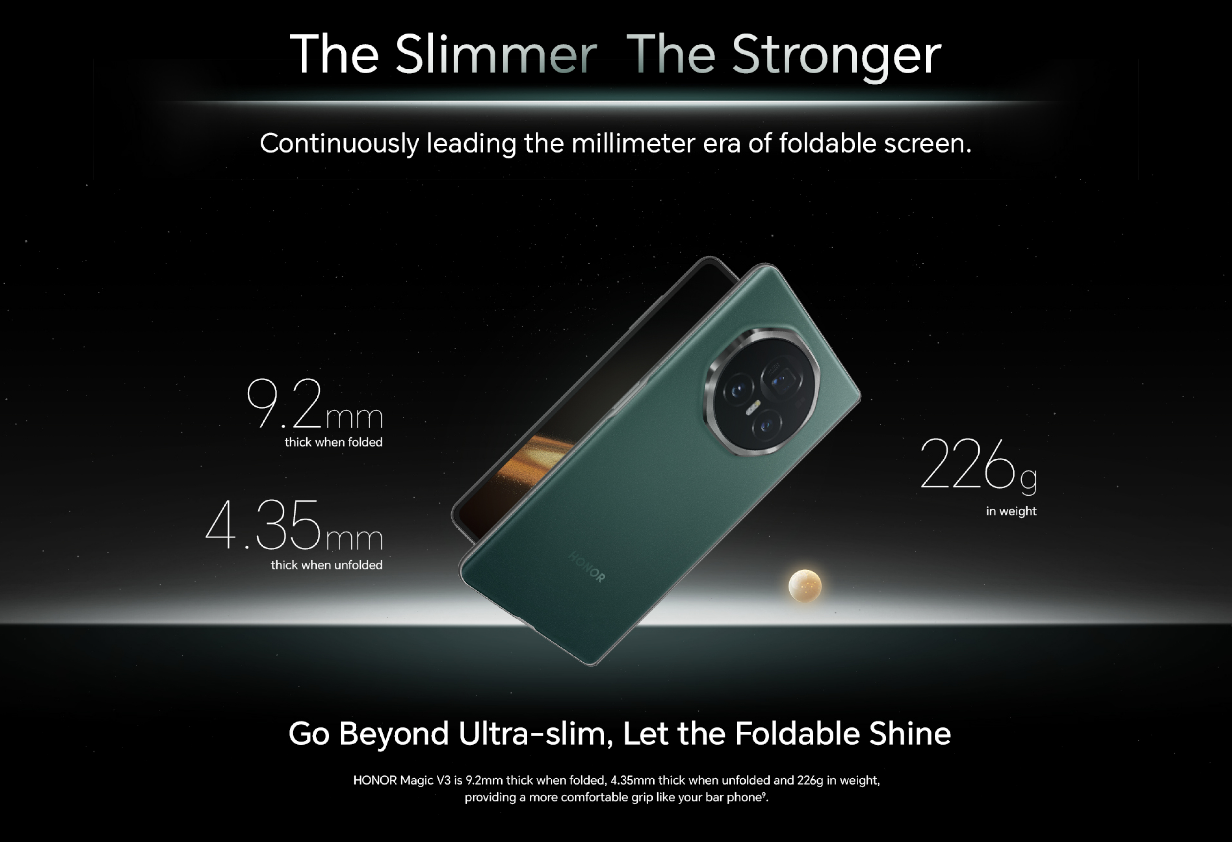 Honor Magic V3 5G/12GB/512GB - Mossy Green | Harvey Norman Malaysia